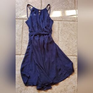 David's Bridal Navy Women's Dress size 2